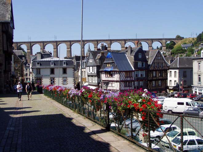 Morlaix s viaduktem