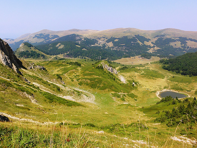 Pohoří Bjelasica a Šiško jezero