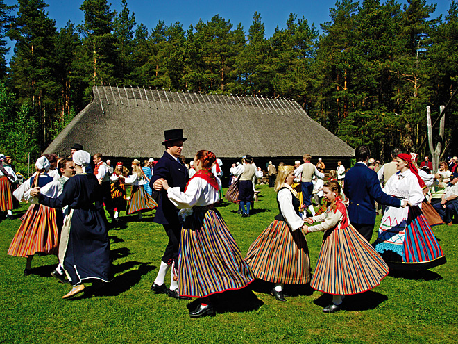 Etnografické muzeum pod širým nebem v Tallinnu