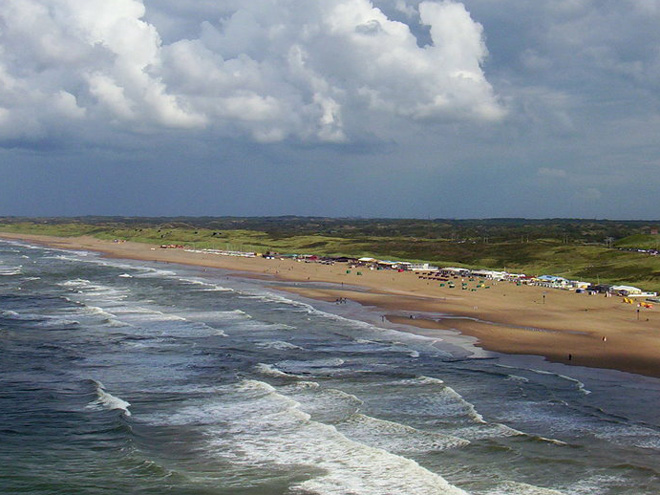 Scheveningen je luxusní předměstí Den Haagu