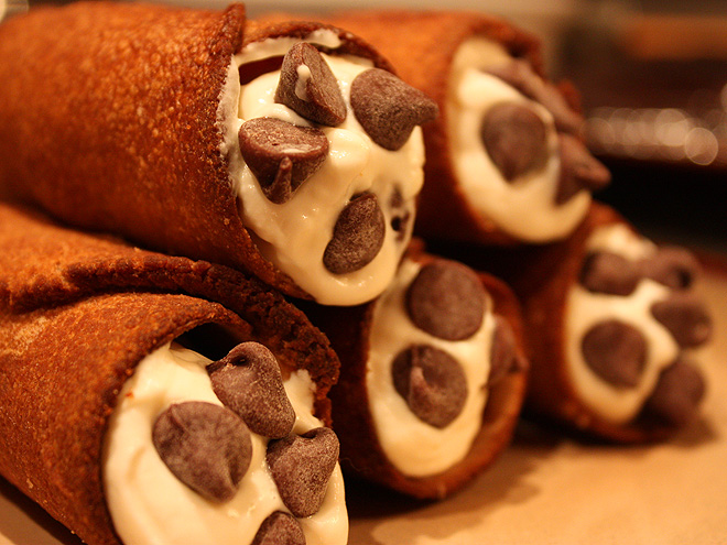 Cannoli - sicilský zákusek