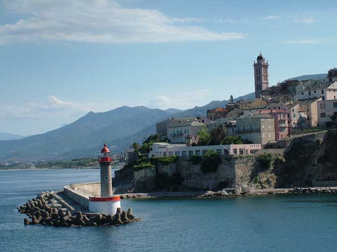 Bastia - nejstarší část Terra Vecchia