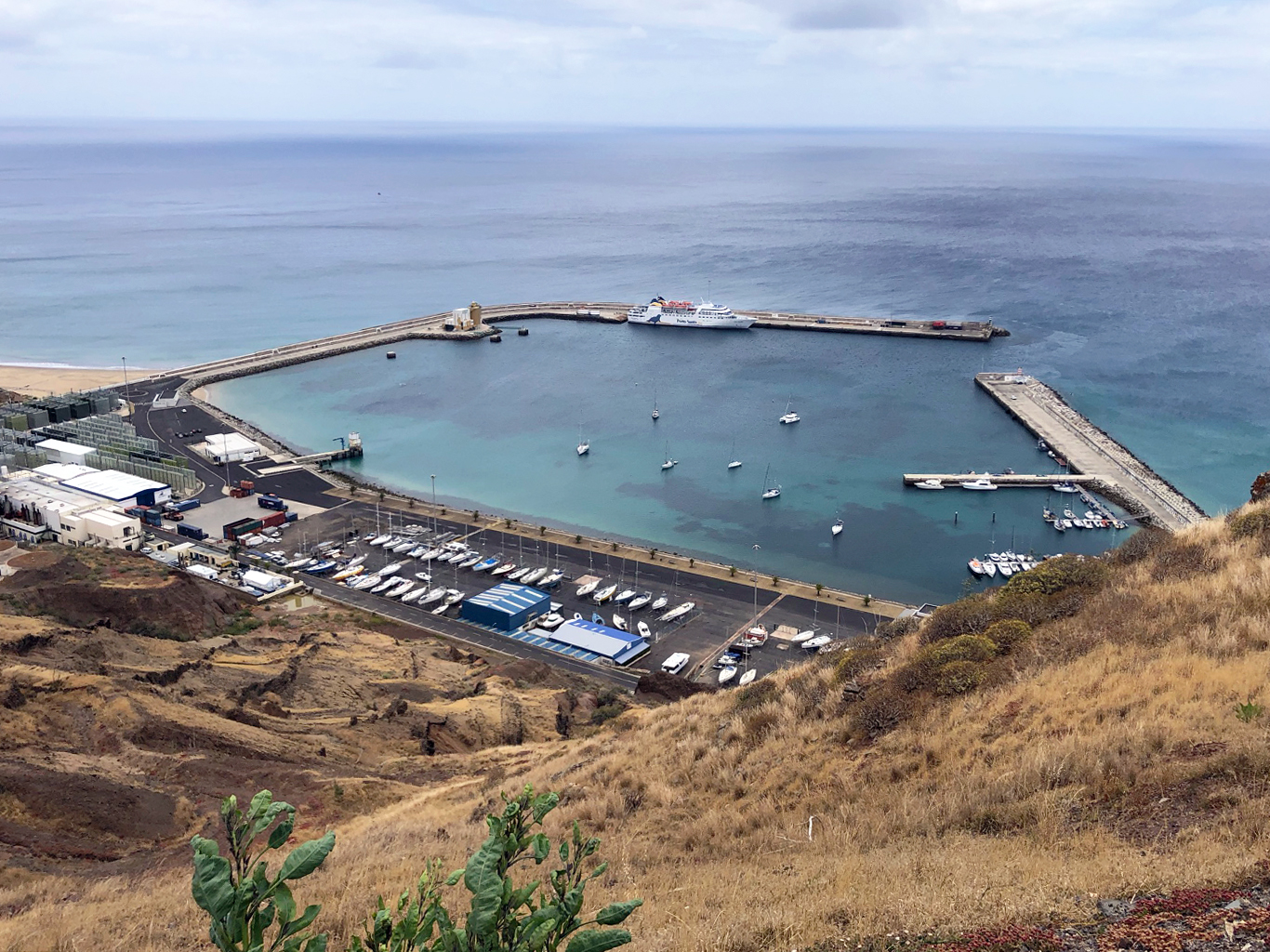 Přístav ostrova Porto Santo