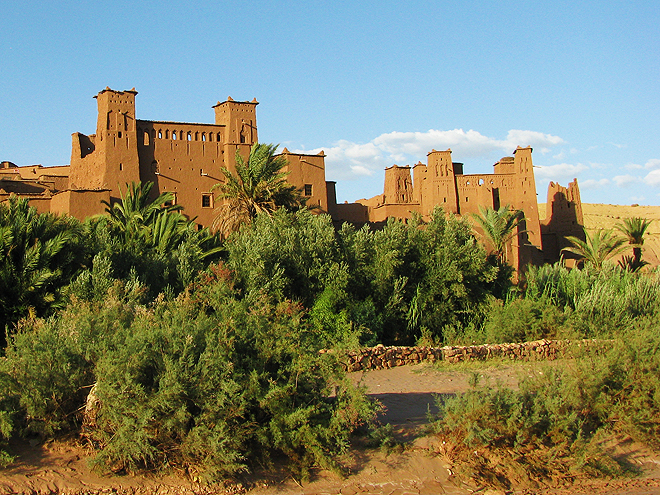 Vstupní brána do ksaru Aït Benhaddou