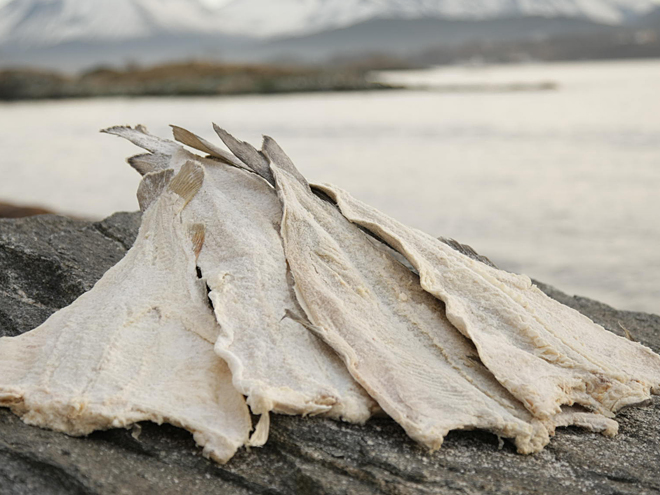 Solené a sušené ryby klippfisk