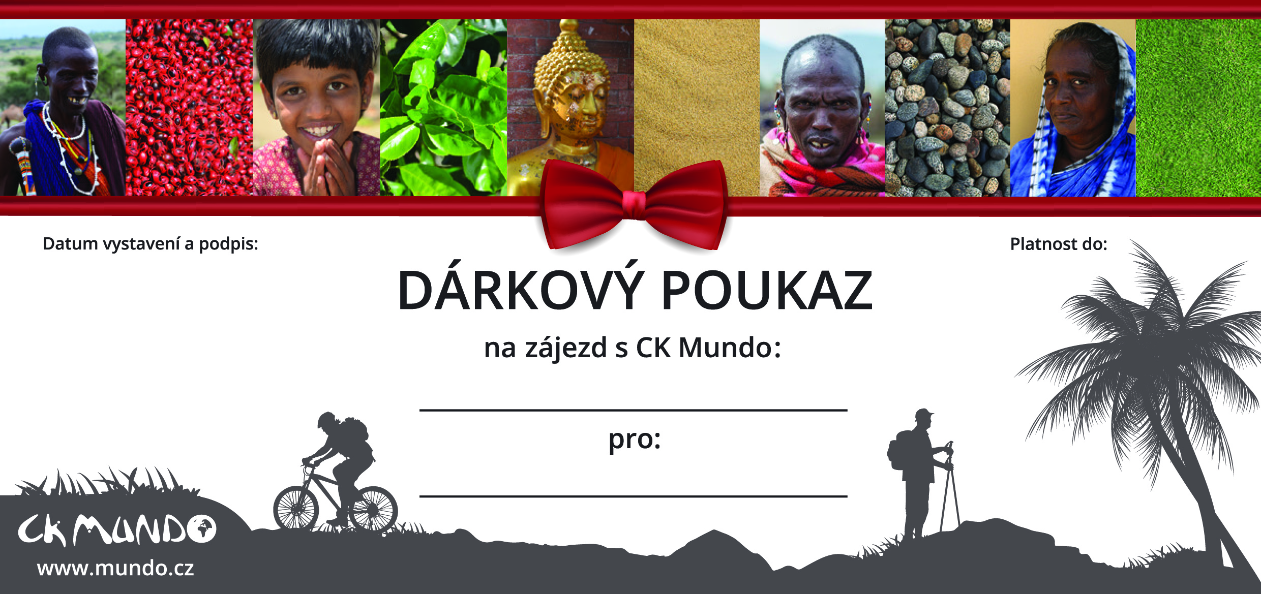 Ukázka dárkového poukazu