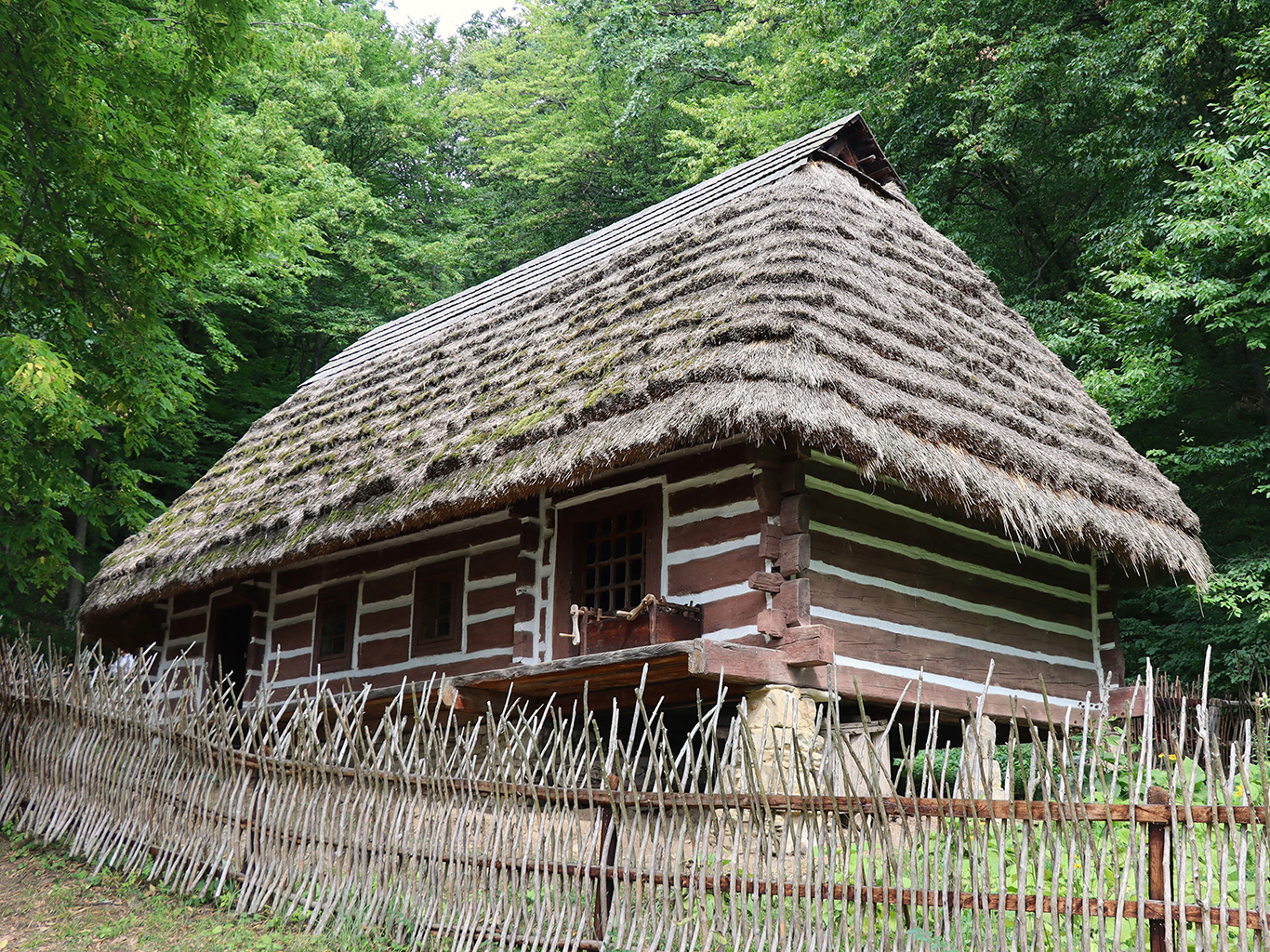 Skanzen v Sanoku nabízí jedinečný obraz života v 19. a 20. století