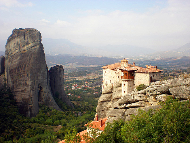 "Létající" kláštery Meteora