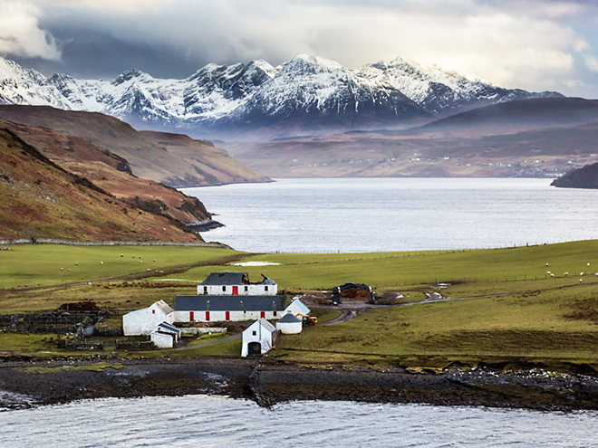 Palírna Talisker na ostrově Skye produkuje oceňovanou whisky