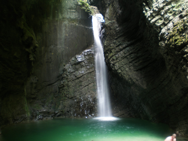 Vodopád Kozjak u Kobaridu