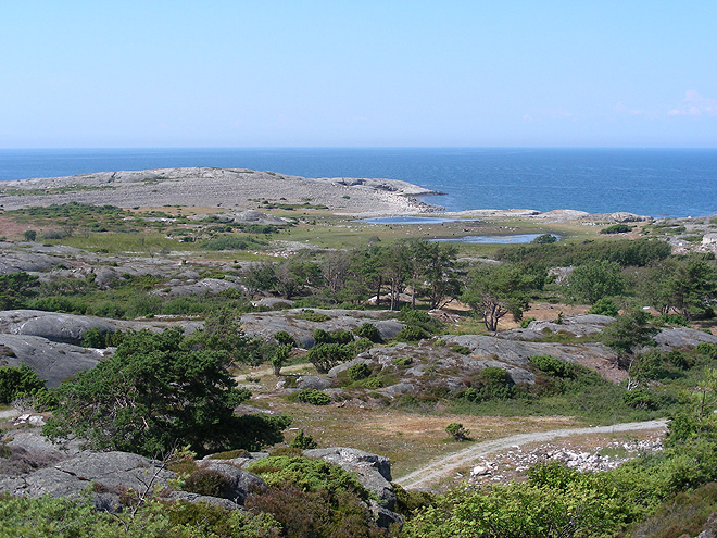 Severní část NP Kosterhavet na západním pobřeží Švédska