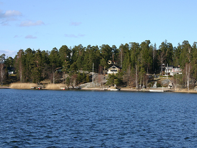 Stockholmské šéry jsou rájem chatařů