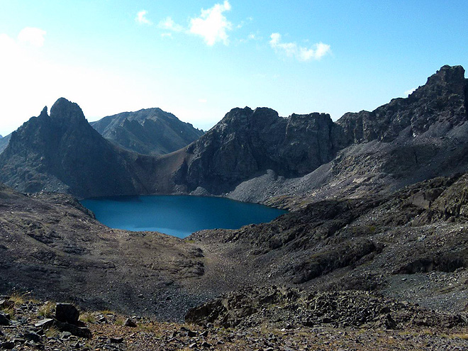 Pohoří Kačkar - jezero Deniz Gölü