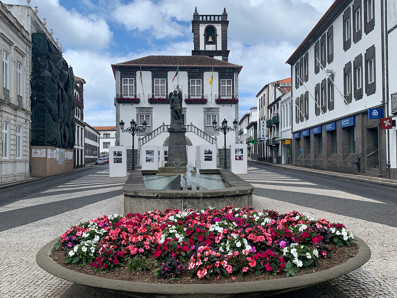 Radnice azorské metropole Ponta Delgada ze 17. století 