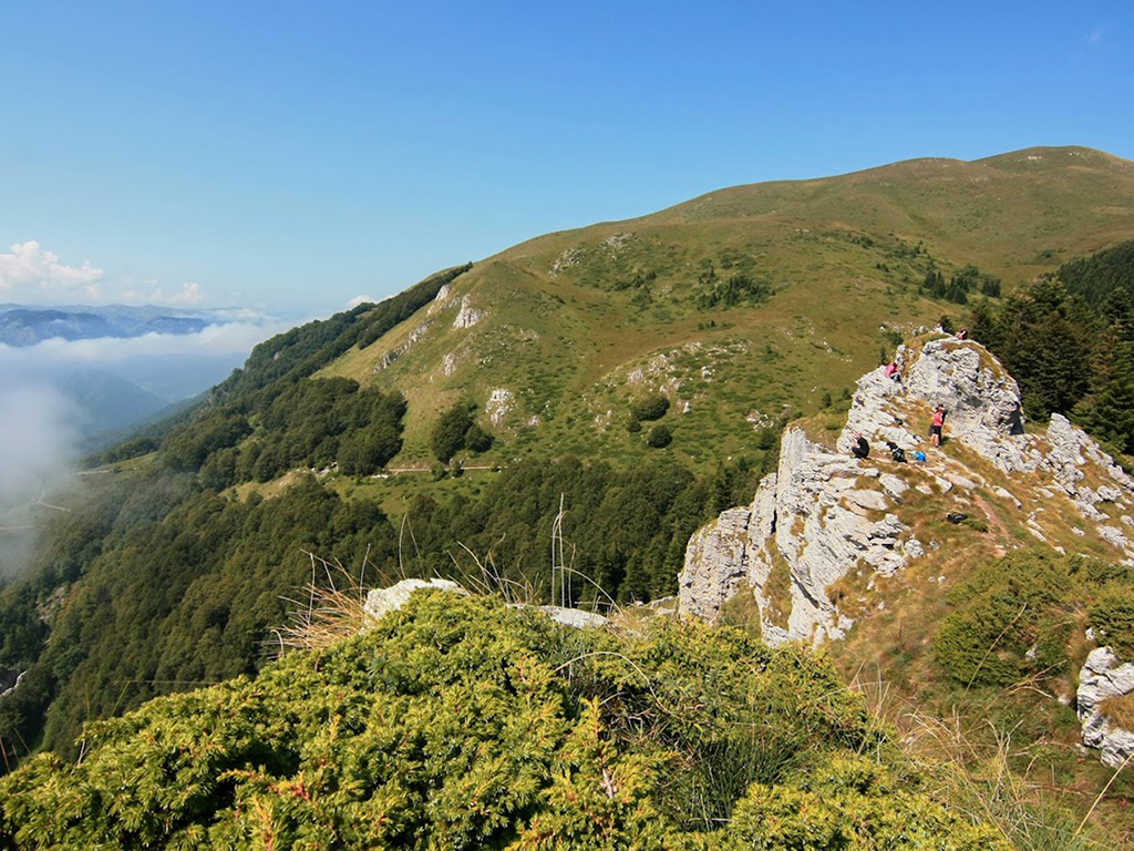 Vyhlídka Bendovac v národním parku Biogradska Gora