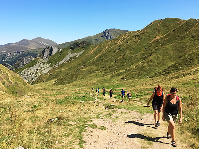 Túra na zvlněný hřeben Puy de Sancy 