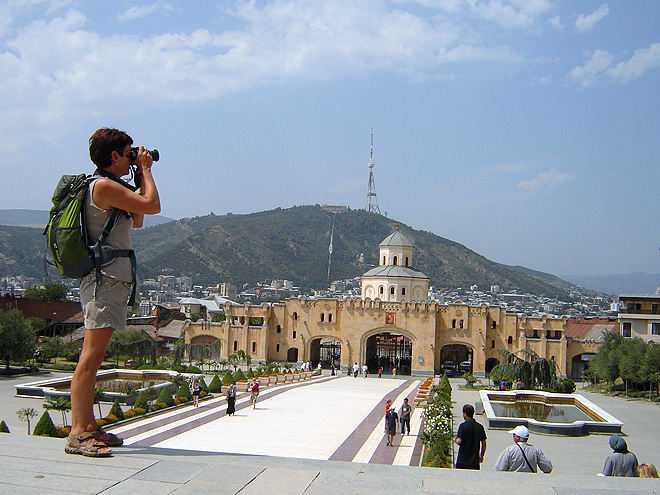 Pohled na Tbilisi