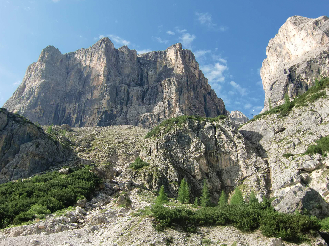 Túra k chatě Rifugio al Pisciadu (2 585 m)