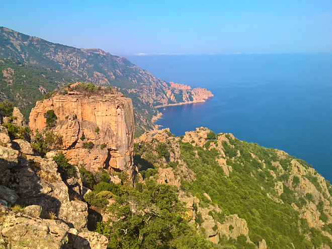 Skalní útvary Calanche figurují na Seznamu UNESCO