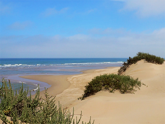 Marocké pobřeží Atlantického oceánu