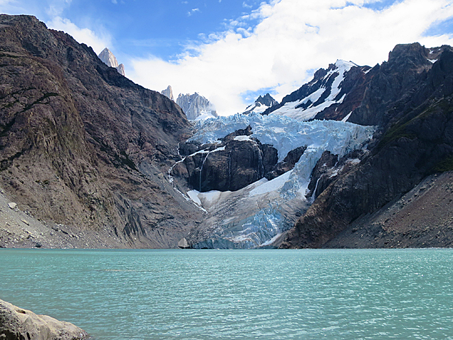 Ledovcový splaz v NP Los Glaciares