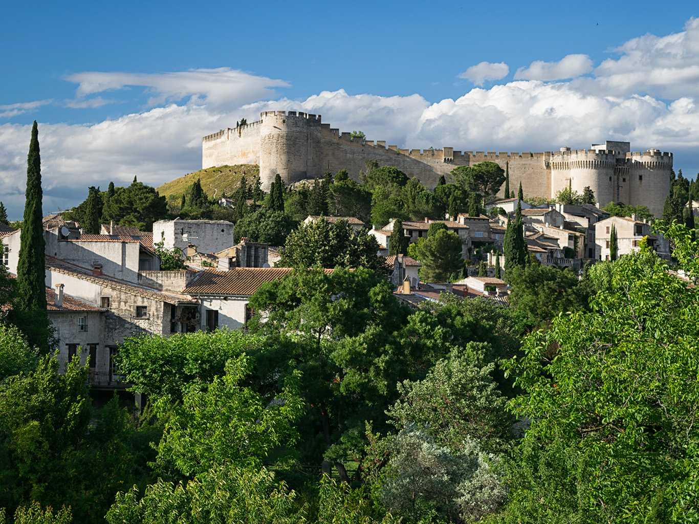 Středověká pevnost Saint-André ve Villeneuve-lès-Avignon