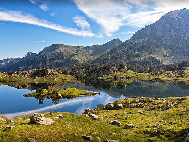 Kouzelná příroda v národním parku Aigüestortes y Estany Sant Maurici