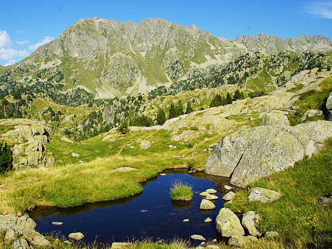 NP Aigüestortes je jediný národní park v Katalánsku