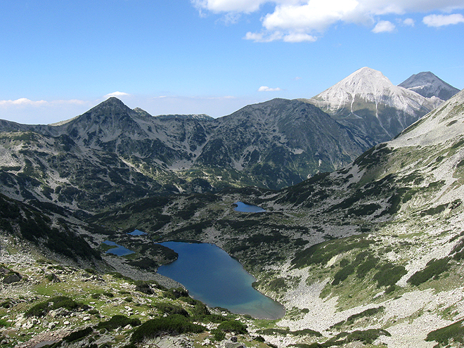 Pohoří Pirin nese jméno po bohu bouře a blesků Perunovi