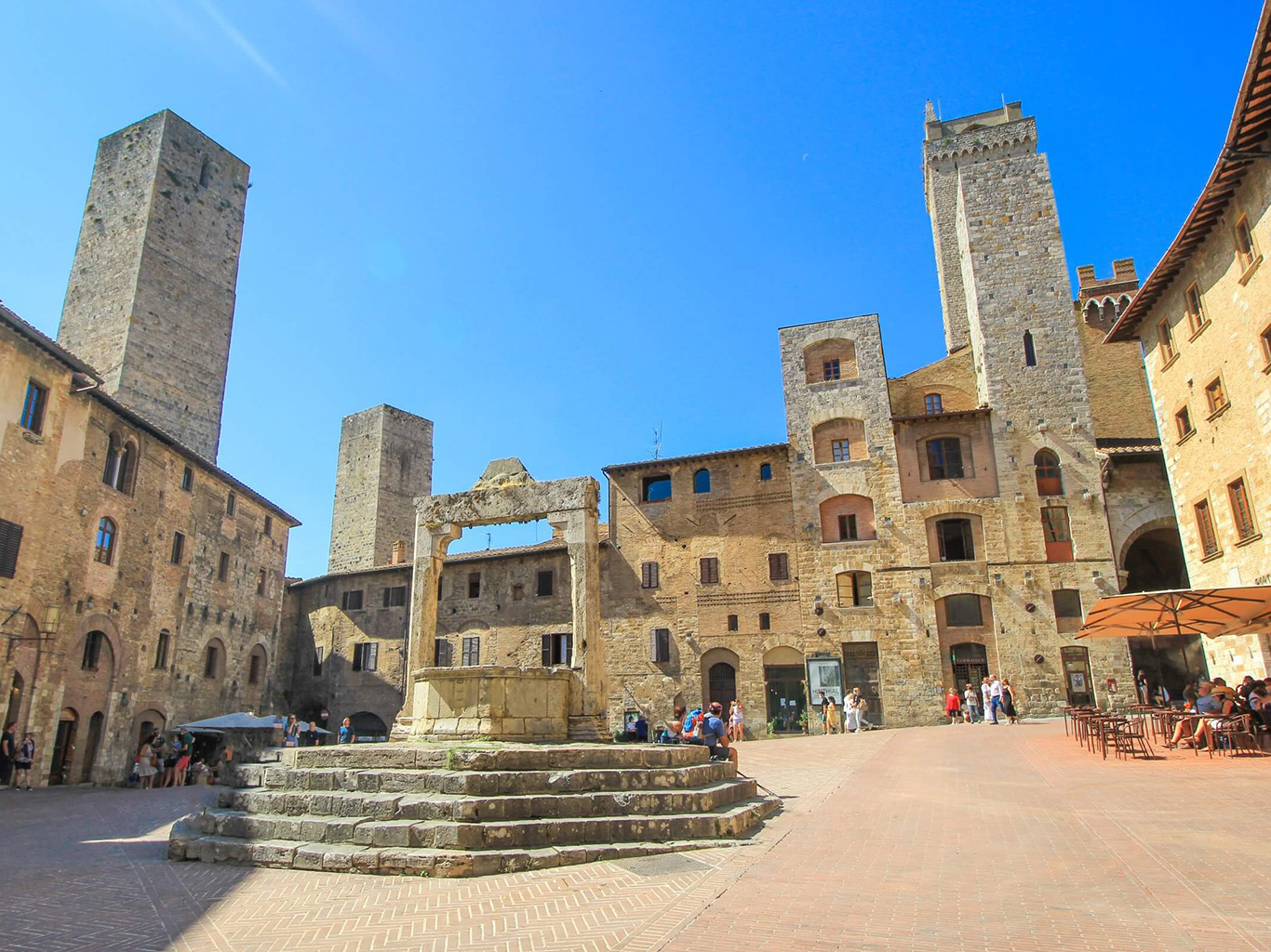 Zmrzlina na náměstí v San Gimignanu je považována za nejlepší na světě