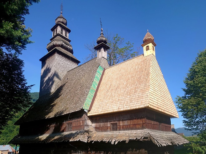 Kostel svatého Ducha v Koločavě také sloužil jako muzeum ateismu