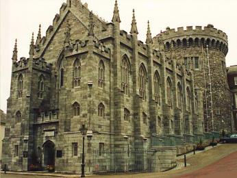 Dublin Castle - hrad dokládající anglickou nadvládu nad Irskem