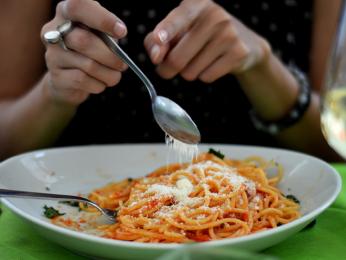 Spaghetti s parmezánem