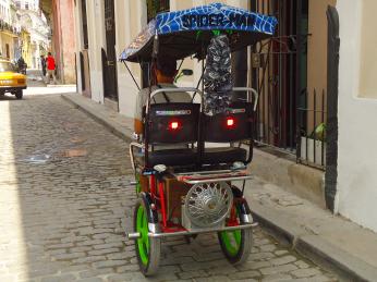 Na kratší vzdálenosti můžete využít bici taxi