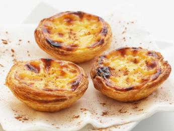 Pastel de nata je nejznámějším portugalským zákuskem