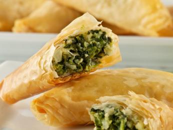 Špenátové taštičky spanakopita