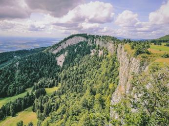 V pohoří Jura byly v roce 2009 objeveny největší dinosauří stopy na světě