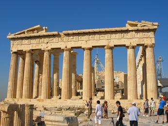 Chrám Parthenon na Akropoli