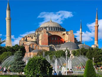 Istanbul - chrám Hagia Sofia