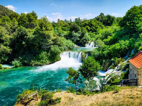 Krka je jedním z osmi národních parků Chorvatska