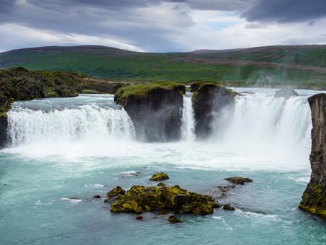 Goðafoss neboli vodopád Bohů