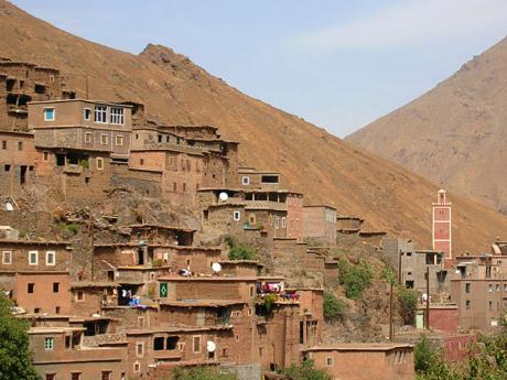 Imlil je výchozím bodem pro výstup na Jebel Toubkal