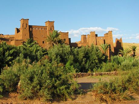 Vstupní brána do ksaru Aït Benhaddou