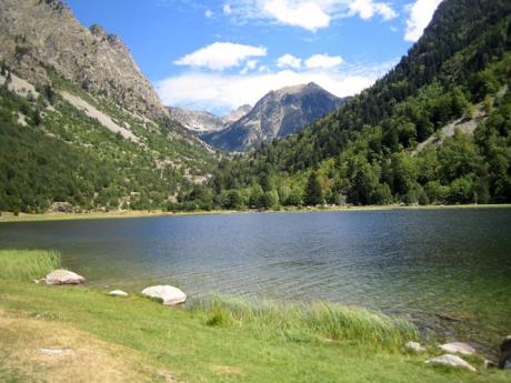 Jezero Estany Llebreta v NP Aigüestortes y Estany Sant Maurici