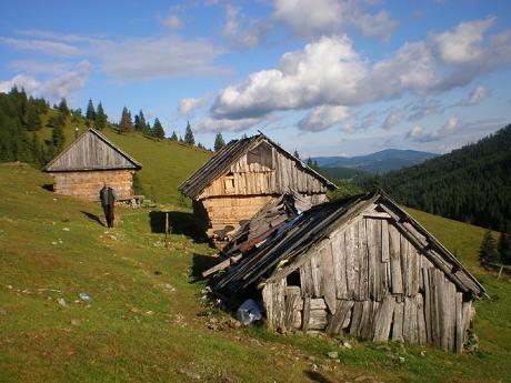 Dřevená stavení v Bihoru