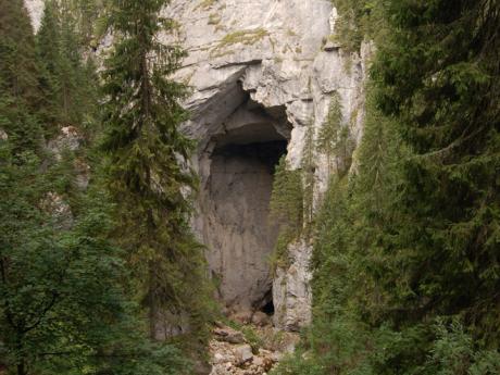 Severní část pohoří Bihor je tvořena zkrasovělým dolomitickým vápencem