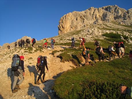 Na Triglav směrem od Vodnikova domu