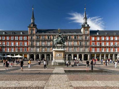 Hlavní náměstí Madridu - Plaza Mayor