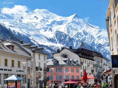 Chamonix je centrem horské turistiky ve francouzských Alpách