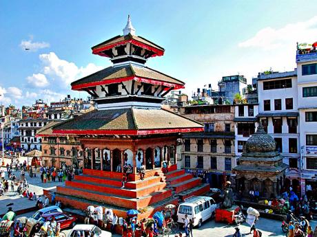 Chrám Trailokya Mohan Narayan na náměstí Durbar Square